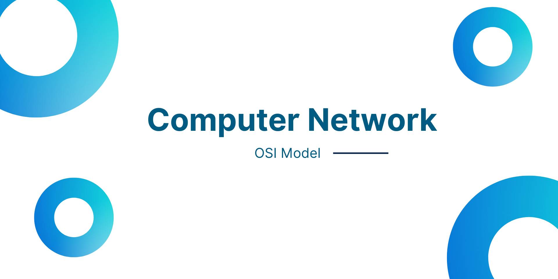 Mạng máy tính căn bản: OSI Model