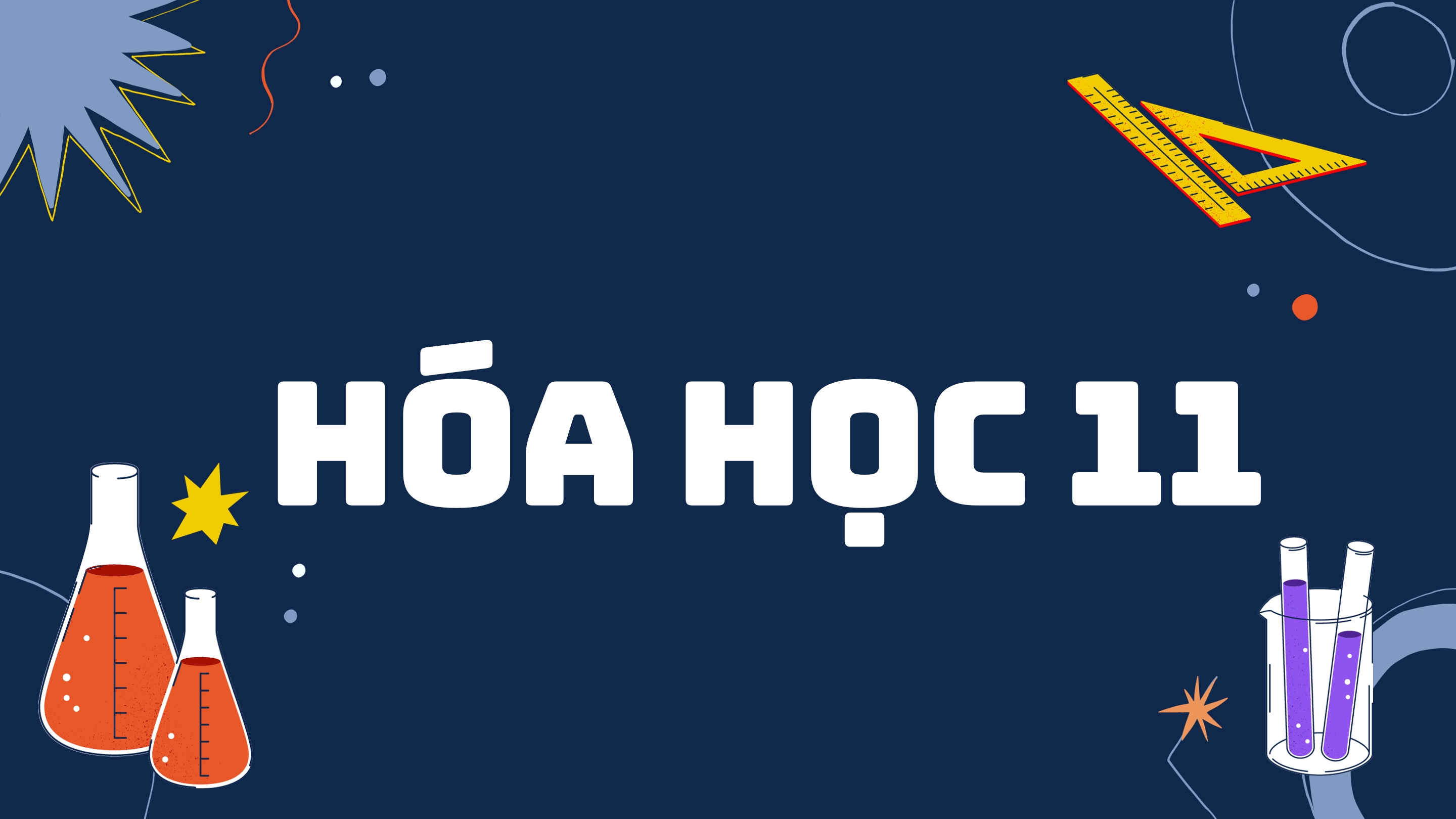 Hóa học - lớp 11